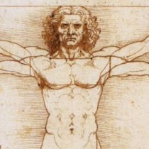 Uomo-Vitruviano-Leonardo-umanesimo-rinascimento